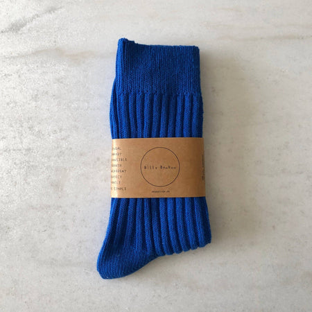 Ocean Ribbed Socks