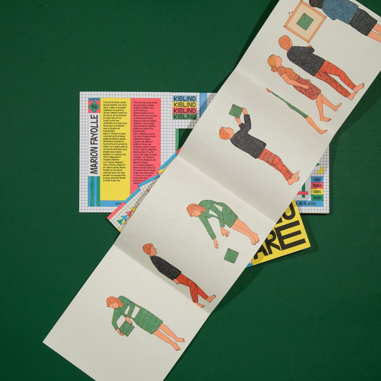 Ensemble de zines SQUARE² – Marion Fayolle