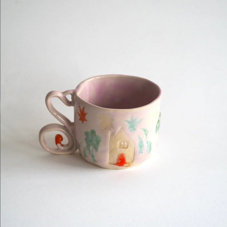 Tasse festive en céramique