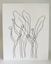 Dessin original 'Feuillage #1'