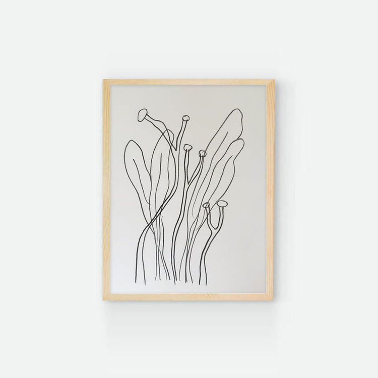 Dessin original 'Feuillage #2'