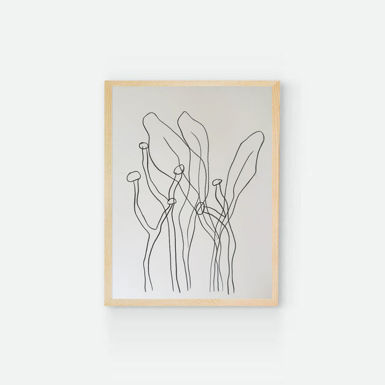 Dessin original 'Feuillage #1'