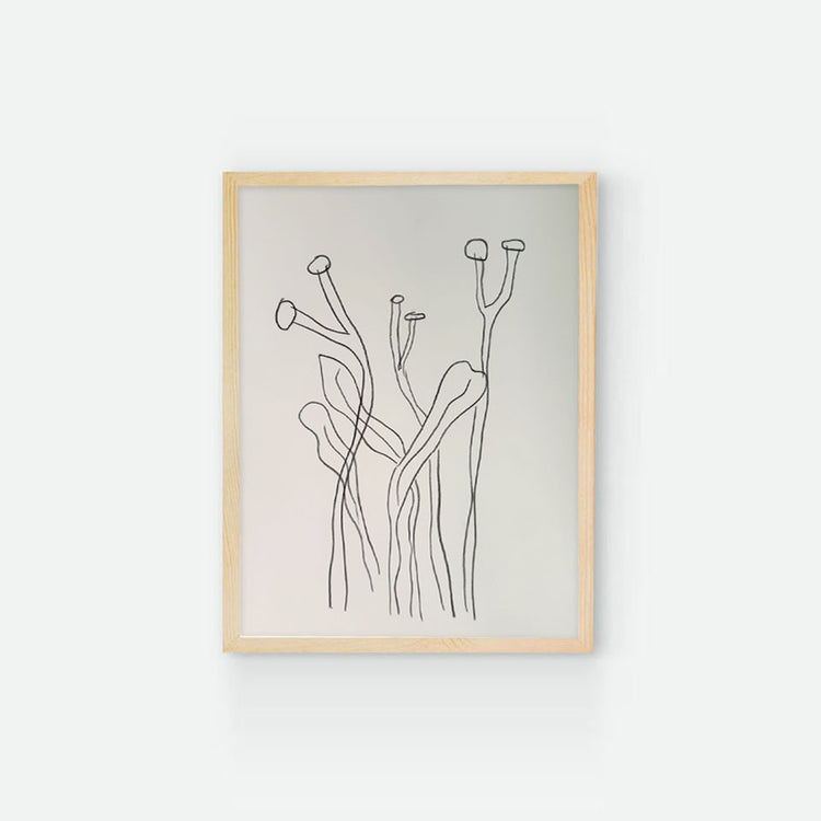 Dessin original 'Feuillage #3'