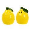 Ensemble salière et poivrière citron