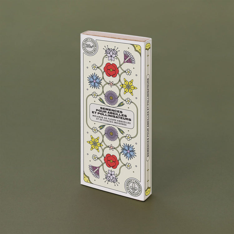 Coffret de semences Collection abeilles et pollinisateurs