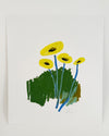 Oeuvre originale 'Fleurs soleil'