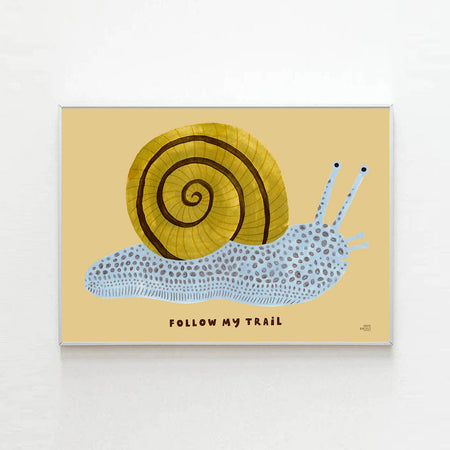 Affiche 'Follow my Trail'
