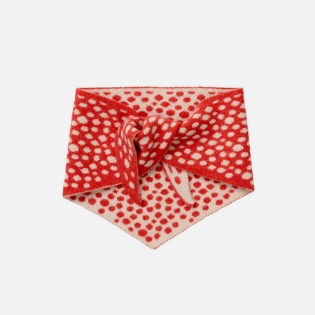 Spotty Wool Scarf