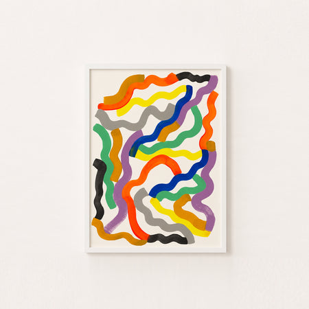 Oeuvre originale 'Frisé'