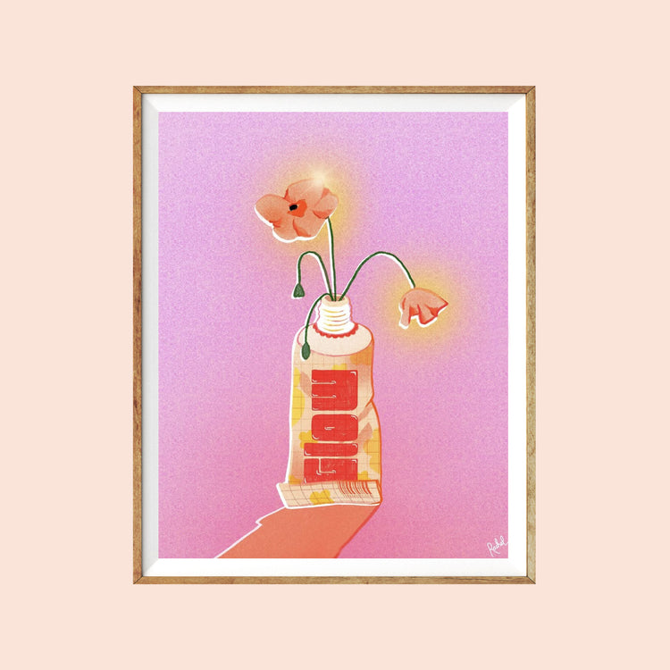 'Glow' poster