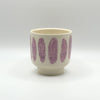 Lilac pattern ceramic tumbler