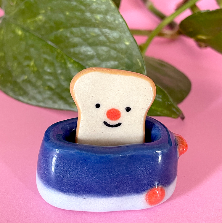 Figurine en céramique Grille-pain [modèles variés]