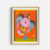 Risograph poster 'Sing'