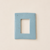 Cadre Rectangle en céramique bleu