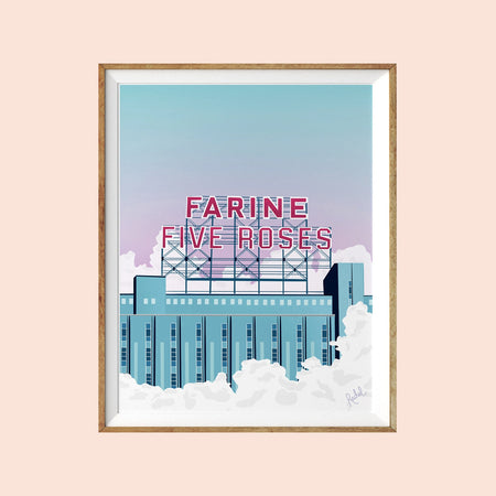 Affiche 'Farine Five Roses' [Formats variés]