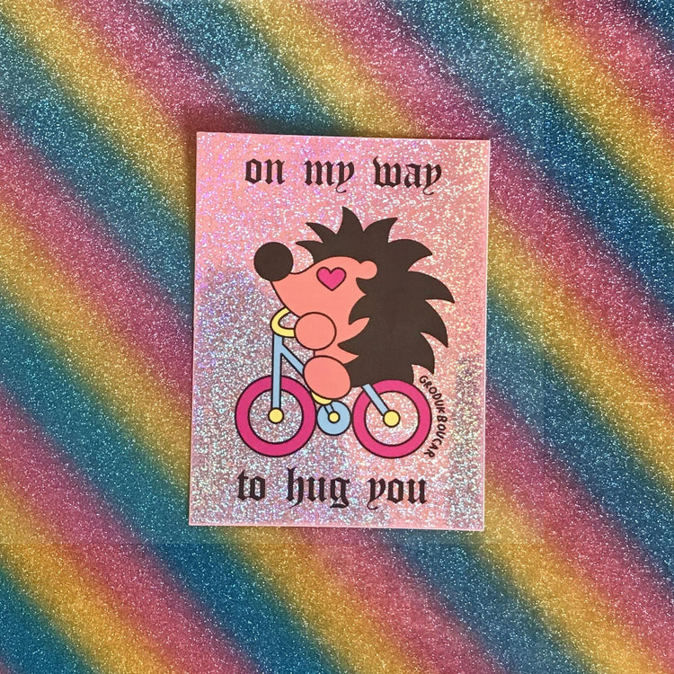 Autocollant OMW To Hug You