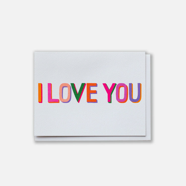 I Love You Greeting Card