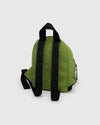 Small green apple backpack