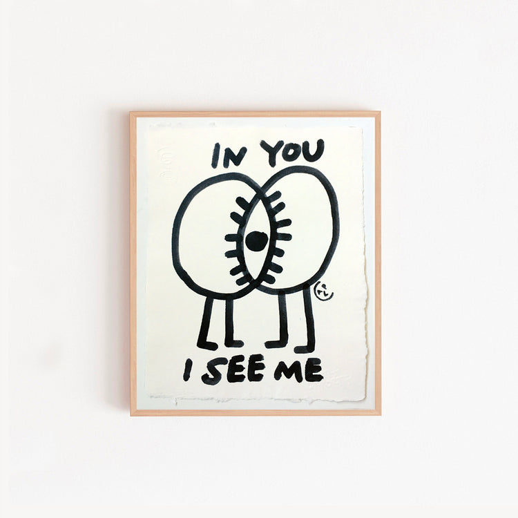 Small original poster 'In You I See me' 