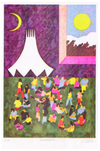 Affiche risographie 'Khruangbin'