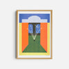 Risograph poster 'Alhambra'