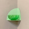 Mint corner shelf