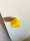Poignée bouton rond jaune
