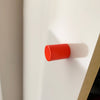 Poignée rouge neon
