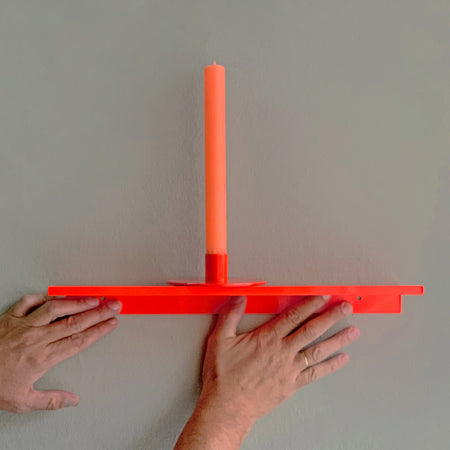 Tablette Z rouge neon
