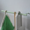 Black paper towel holder