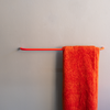 Porte serviette rouge neon