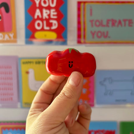 Figurine porte-bonheur Tomate