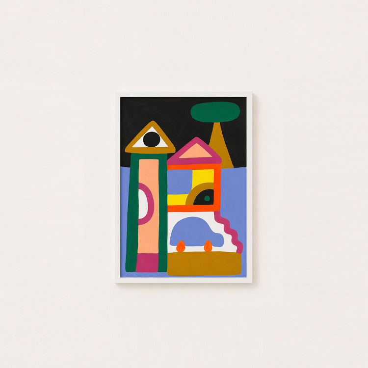 Oeuvre originale 'À la maison'
