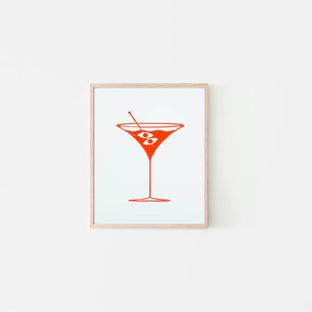 Affichette 'Martini'