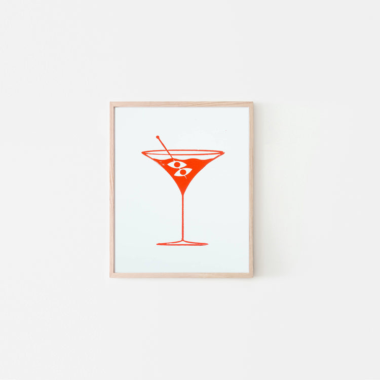 Affichette 'Martini'
