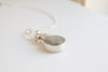 Collier pendentif Minette - Pierre de lune