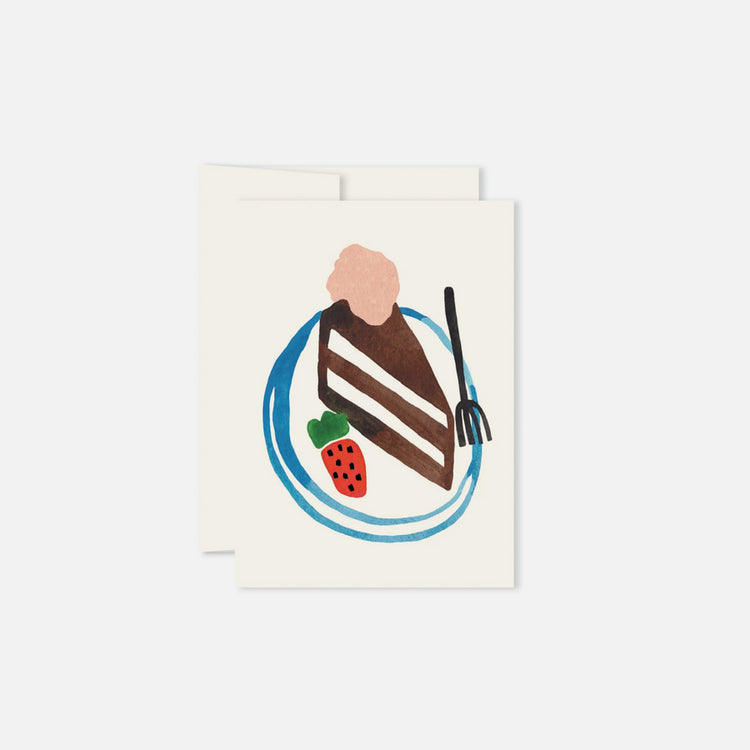 Mini Cake wish card 