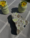 Terrazzo staircase vase