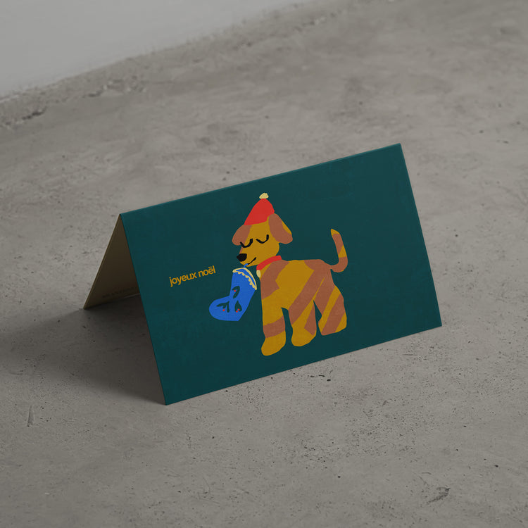 Carte de souhaits Chien