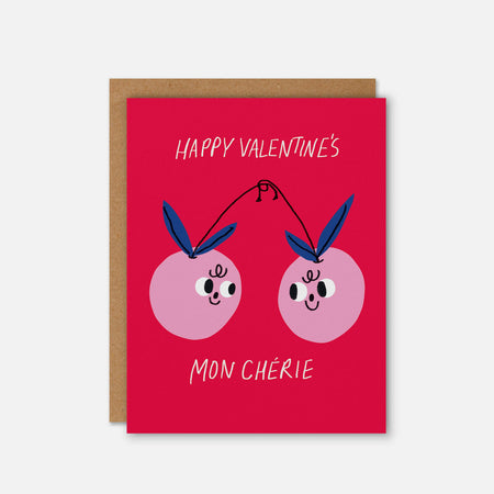 Carte de souhaits Mon Chérie