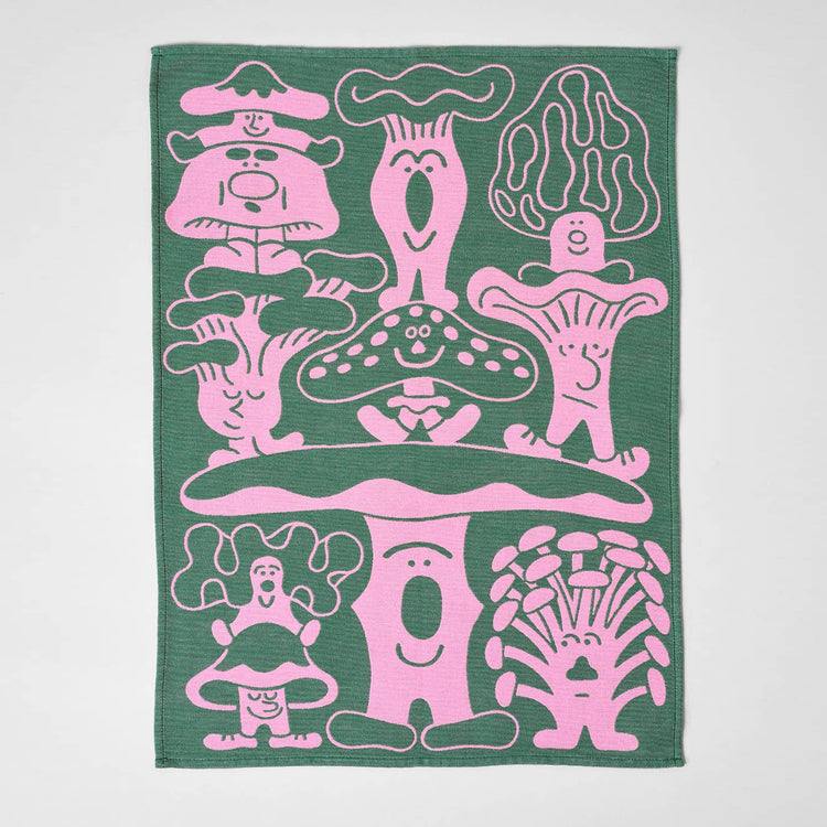 Mushrooms Dish Towel