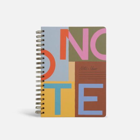 Grand cahier à spirales Notes