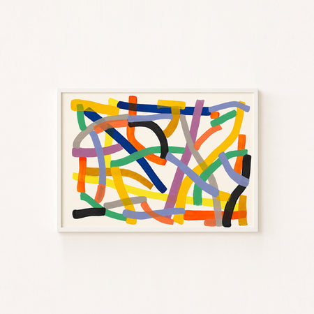 Oeuvre originale 'Nouilles II'