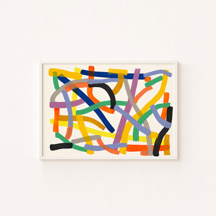 Oeuvre originale 'Nouilles II'