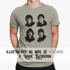 Unisex t-shirt 'Art T-shirt Club' by Marie Bergeron