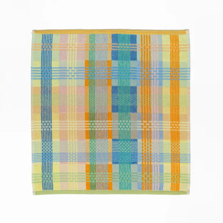 Serviette à mains Wild Weave bleu-orange