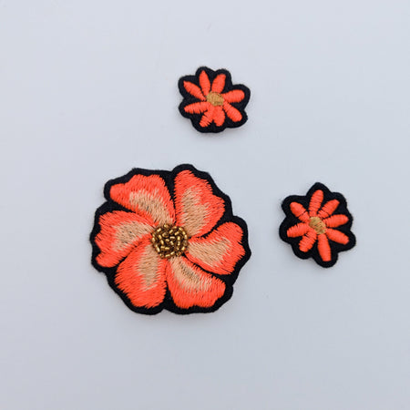 Ensemble de 3 patches noires Cosmos