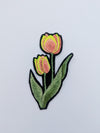 Patch noire Tulipe