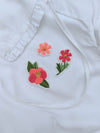 Ensemble de 3 patches blanches Camelia