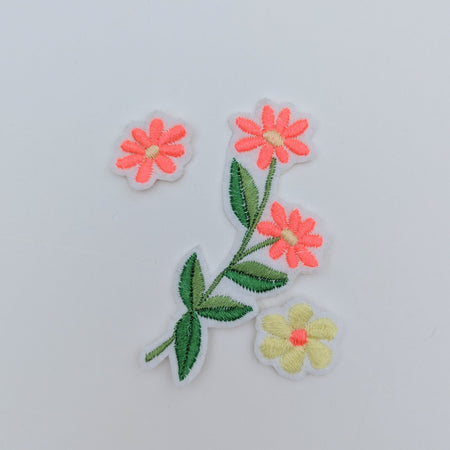 Ensemble de 3 patches blanches Camomille
